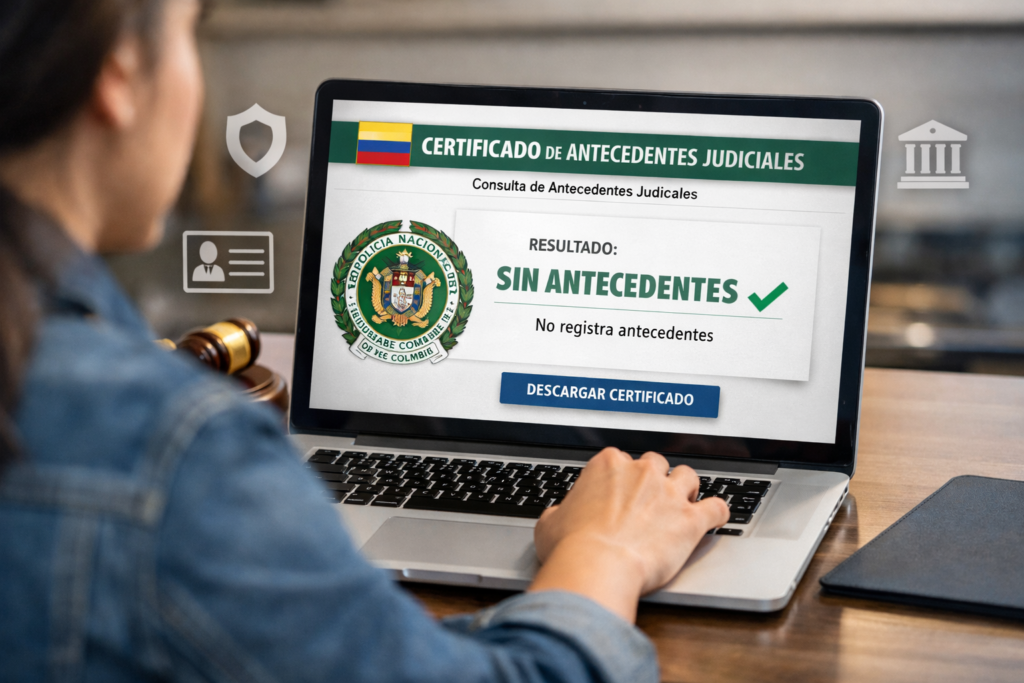 antecedentes judiciales Colombia
