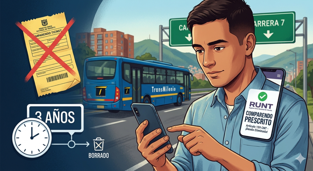 Prescripción de comparendos de tránsito